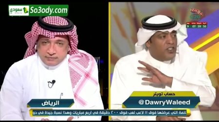 عادل التويجري يجيب عن سؤال وليد الفراج عن رأيه في حمدالله .. ممثل كبير