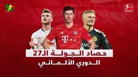 حصاد الجولة الـ27 من الدوري الألماني.. إنذار شديد اللهجة من بايرن ودورتموند قبل الكلاسيكو
