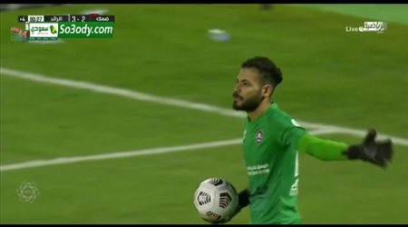 تصريحات الاعب احمد الرحيلي حارس مرمي فريق الرائد