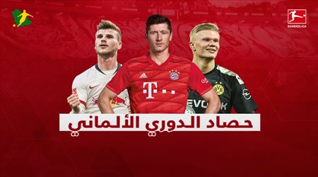 الحصاد الختامي للدوري الألماني