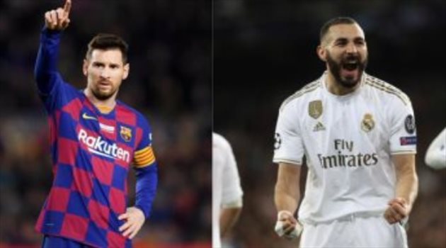 "صراع بنزيما وميسي على لقب هداف الدوري الإسباني".. تعليق مثير من زيدان