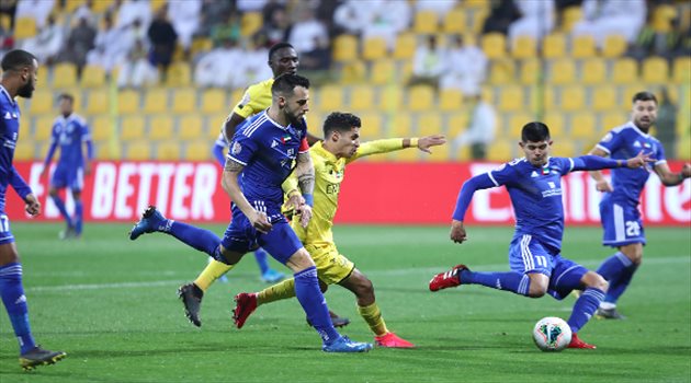 دوري الخليج العربي| الوصل والنصر "حبايب" في ديربي ناري