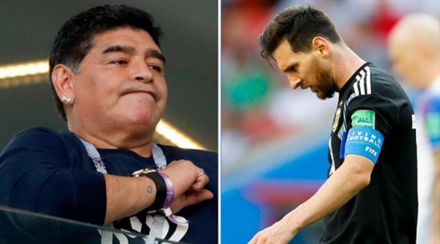 قبل ملاقاة برشلونة.. نجم نابولي يتحدى ميسي: مارادونا أفضل منك!