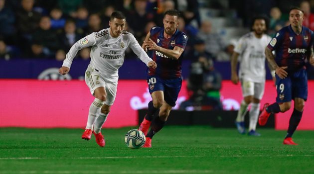 مصائب بالجملة لريال مدريد.. خسارة ضد ليفانتي تعني فقدان الصدارة قبل الكلاسيكو وإصابة هازارد