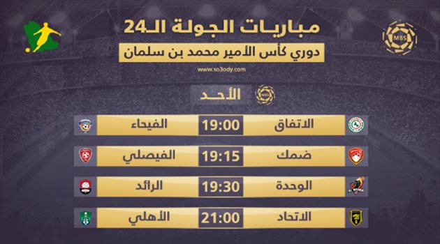 مباريات الجولة 24| ديربي جدة و"مواجهات محفوفة بالمخاطر" للهلال والنصر