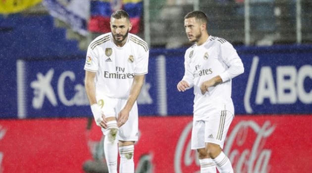 أزمات ريال مدريد قبل لقاء مانشستر سيتي.. "الطيران وغياب هازارد وفشل بنزيما"