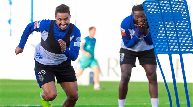 دوري المحترفين| الهلال يؤدي مرانه الرئيس استعدادا للاتحاد