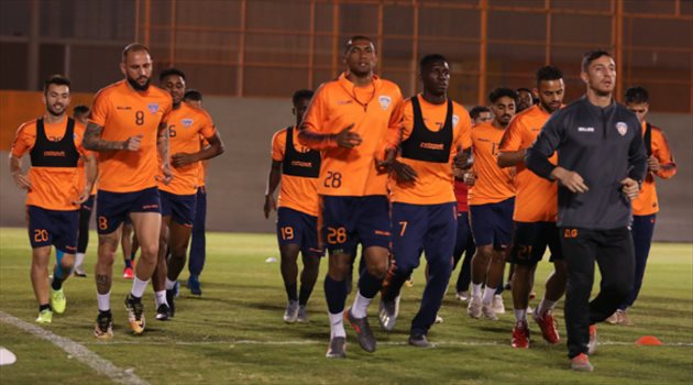 دوري المحترفين| الفيحاء يستأنف تدريباته استعدادا لمواجهة الرائد