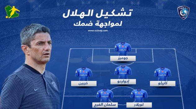  دوري المحترفين| مفاجأة من لوشيسكو لجماهير الهلال في التشكيل الأساسي أمام ضمك