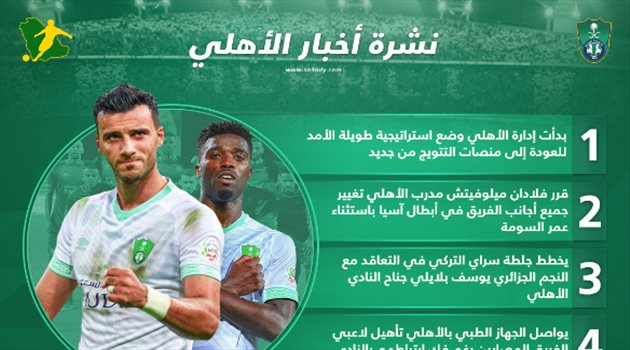  نشرة أخبار الأهلي| "طرد" جميع الأجانب.. ورسم خطة "عودة البطولات"
