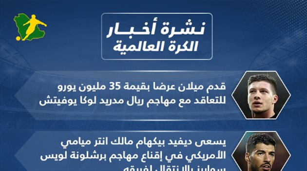 نشرة الكرة العالمية.. انقسام يهدد عودة البريميرليج وخطوة تقرب برشلونة من خليفة سواريز