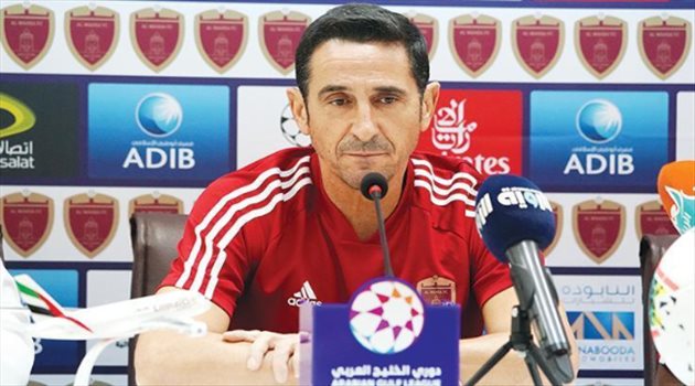مدرب الوحدة: فريقي الأفضل في دوري الخليج العربي