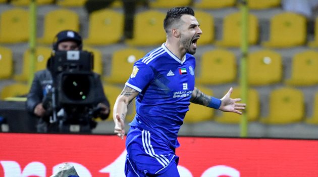 نيجريدو يتوج بجائزة أفضل لاعب في نهائي كأس الخليج العربي