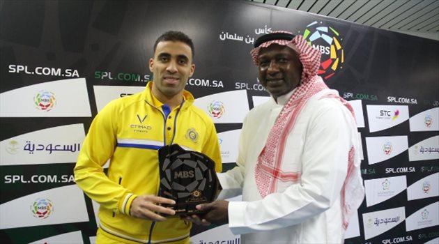 حمد الله يستعد لـ"رقم مغربي وإفريقي" لأول مرة في الدوري السعودي