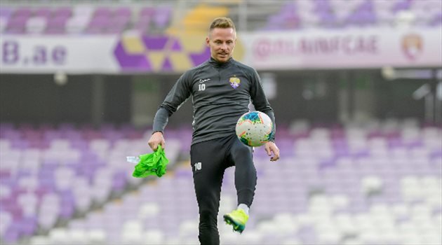 دوري الخليج العربي| العين يختتم تدريباته استعدادا لمواجهة حتا