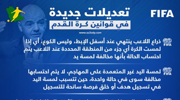 رسميا| تعديلات نارية في قوانين كرة القدم.. "هل يتم تطبيقها بدوري المحترفين"