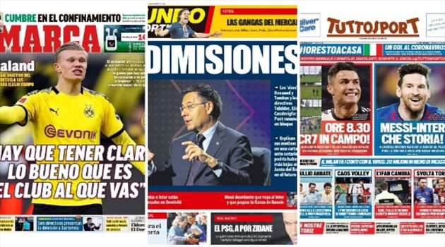 صحف العالم ليوم الجمعة.. تغييرات ثورية في قوانين "VAR" وإغراءات لخطف زيدان من ريال مدريد