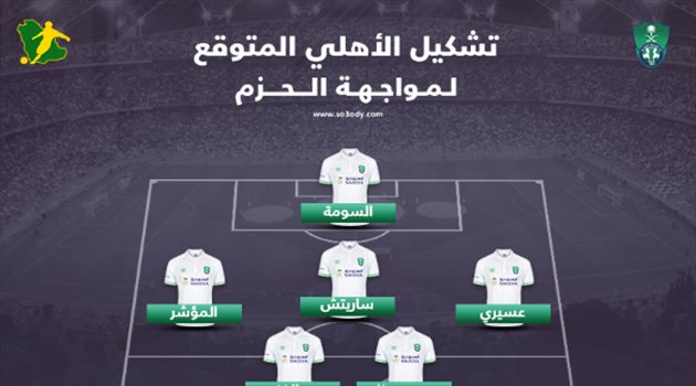"صفقة النصر" مفاجأة فلادان في تشكيل الأهلي المتوقع ضد الحزم
