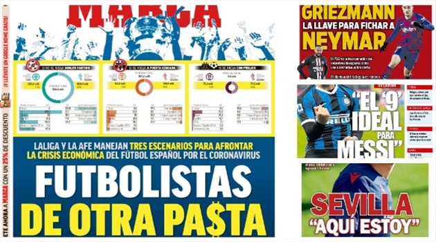 صحف العالم ليوم الجمعة.. 3 سيناريوهات تحسم مصير الليجا وميسي يصدق على صفقة برشلونة الكبرى