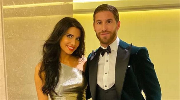 راموس ينتظر مولوده الرابع من زوجته بيلار روبيو