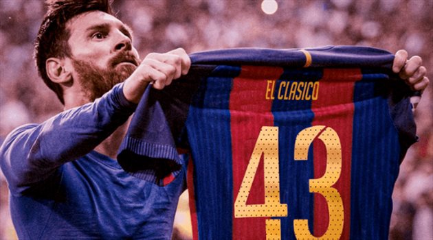 ميسي يكتب التاريخ في كلاسيكو الأرض برقم قياسي جديد
