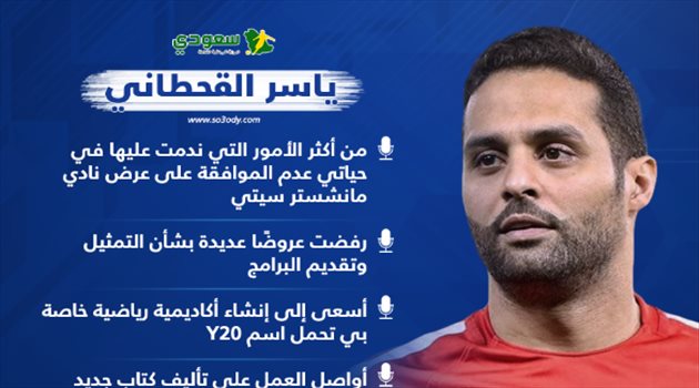 "الندم على البقاء في الهلال ورأيه بشأن هدف الدوسري بالنصر".. تصريحات مدوية من ياسر القحطاني