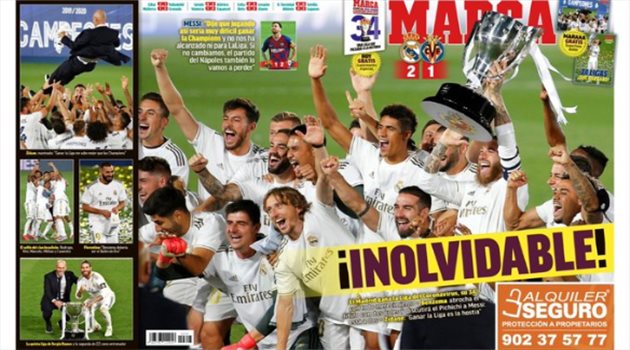 صحف العالم ليوم الجمعة| دوري لا ينسى لريال مدريد و"انفجار ميسي".. وشكرا تقنية الـvar