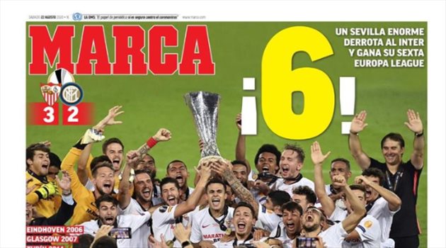 صحف العالم ليوم السبت| دوري إشبيلية الأوروبي.. وميسي غير قابل للبيع