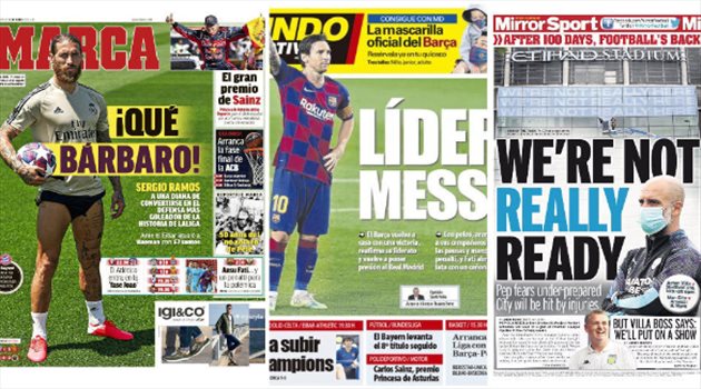 صحف العالم .. الأربعاء صحف العالم ليوم الأربعاء| الزعيم ميسي ونابولي – يوفنتوس نهائي النجوم