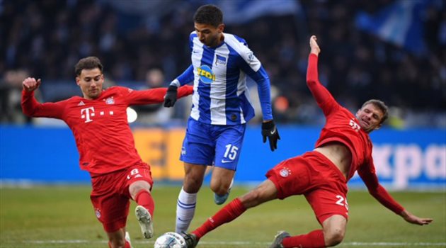 بايرن ميونيخ يضرب هيرتا برلين برباعية في الدوري الألماني