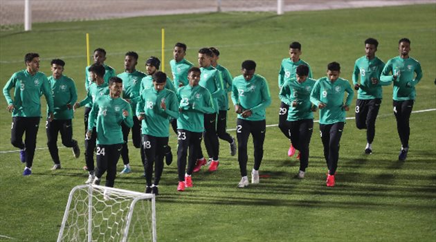 أخضر 19 عاما يواصل تحضيراته استعدادا لكأس العرب للمنتخبات