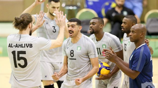 الأهلي يعبر الموج ويتوج بالدوري الممتاز لكرة الطائرة