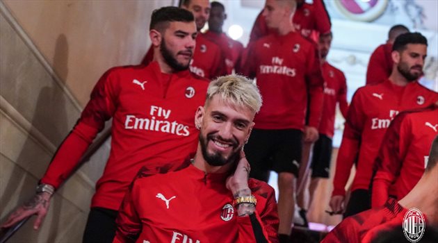 إبراهيموفيتش في تشكيل ميلان الأساسي لمواجهة بريشيا في الدوري الإيطالي