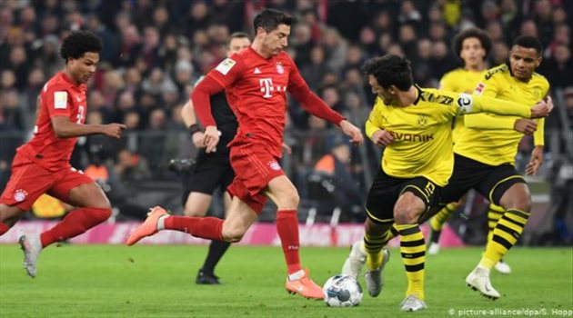 دورتموند ضد بايرن.. تعرف على موعد كلاسيكو ألمانيا الحاسم للقب