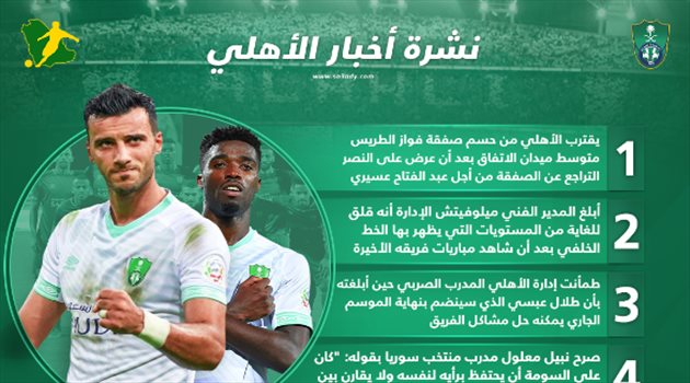 نشرة أخبار الأهلي| مدرب سوريا "يهين" السومة.. وعرض "مغري" للنصر