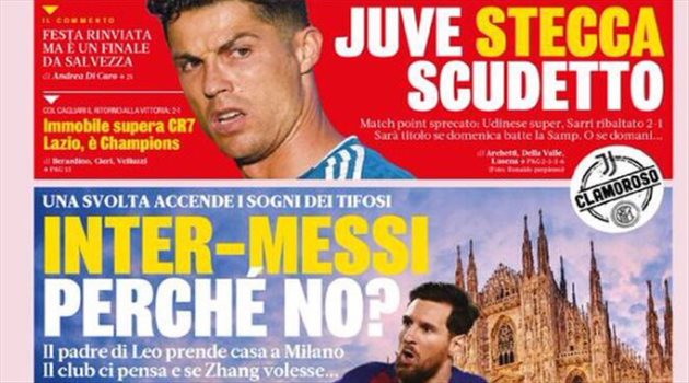 صحف العالم ليوم الجمعة| "إنتر- ميسي لما لا؟".. ومبابي في طريقه لمدريد