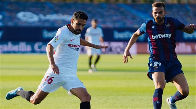 موعد مباراة ليفانتي وإشبيلية اليوم في الدوري الإسباني