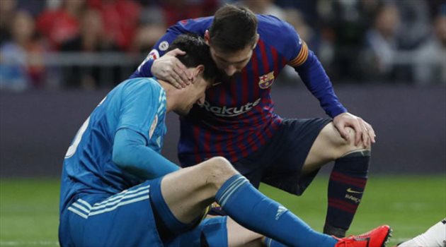 كورتوا: مواجهة ميسي مثل أي لاعب في سيلتا فيجو أو ليفانتي !
