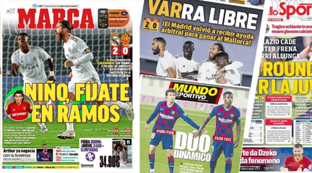 صحف العالم ليوم الخميس| عودة الصدارة بمساعدة "الفار" وليفربول "قريبون جدا من اللقب"