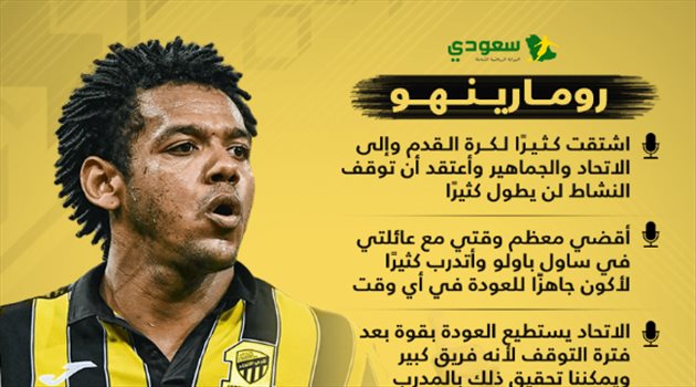 "الهلال الأفضل والمولد يزيد قوة الاتحاد".. تصريحات نارية من رومارينهو