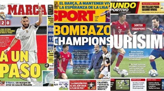 صحف العالم ليوم السبت| خطوة واحدة نحو الليجا.. وتحدي صعب لجوارديولا