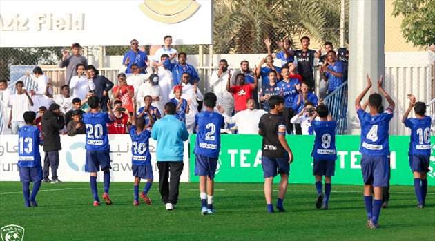 الهلال يتوج بدوري البراعم بعد اكتساح الصفا بـ12 هدفا