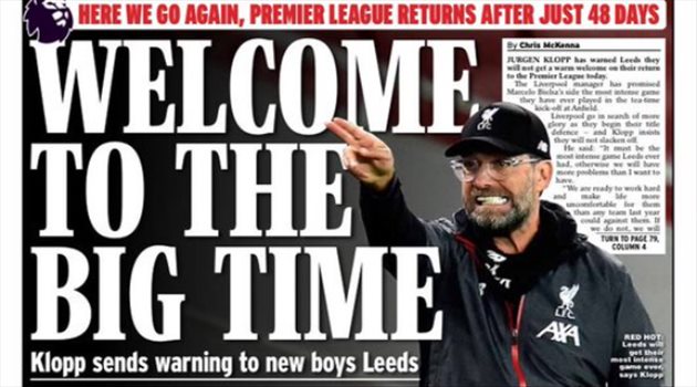 صحف السبت صحف العالم ليوم السبت| أهلا بكم في الدوري الإنجليزي و"ميسي الأفضل"