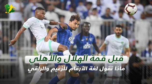قبل قمة الهلال والأهلي ..ماذا تقول لغة الأرقام للزعيم والراقي