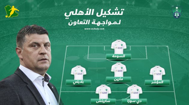 دوري المحترفين| "كورونا" يتحكم في تشكيل الأهلي الأساسي أمام التعاون