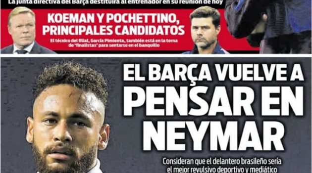 صحف العالم ليوم الإثنين| برشلونة يفكر في نيمار من جديد.. وانتهاء حلم أوروبا للإنجليز