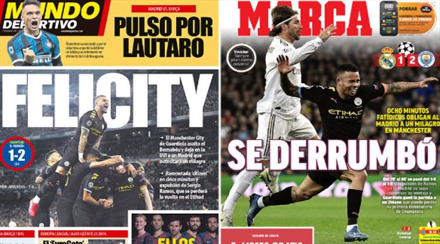 صحف العالم ليوم الخميس.. انهيار ريال مدريد وأين يوفنتوس!