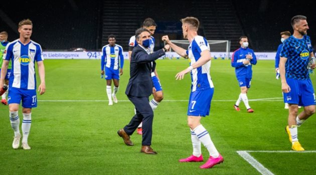 بعد عودة النشاط.. هيرتا برلين يحقق رقم مميز في الدوري الألماني