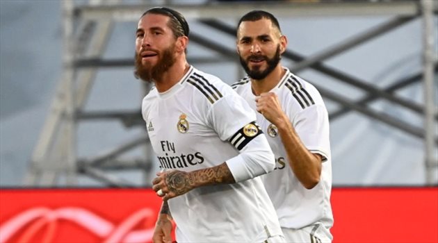 بنزيما وراموس من مباراة ريال مدريد وفياريال راموس "يطارد" كاسياس.. "قائمة ريال مدريد التاريخية في الدوري الإسباني"