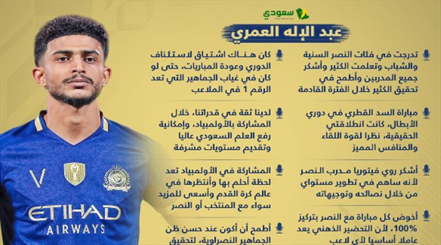 فيتوريا كلمة السر في تطويره وحلم الأولمبياد.. تصريحات مثيرة من مدافع النصر